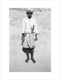 Standing portrait of a boy ...
