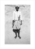 Standing portrait of a boy ...