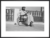 Seated portrait of Wilfred Thesiger ...
