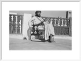 Seated portrait of Wilfred Thesiger ...