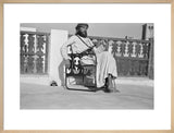 Seated portrait of Wilfred Thesiger ...