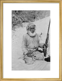 Portrait of a elderly tribesman ...