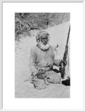Portrait of a elderly tribesman ...