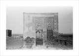 View of a ruined building ...