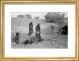 Wilfred Thesiger's party filling water-skins ...
