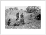 Wilfred Thesiger's party filling water-skins ...