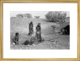 Wilfred Thesiger's party filling water-skins ...