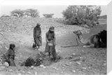 Wilfred Thesiger's party filling water-skins ...