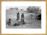 Wilfred Thesiger's party filling water-skins ...