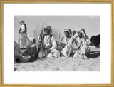 Seated group portrait of Sheikh ...
