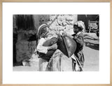 Portrait of two young Arab ...