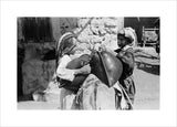 Portrait of two young Arab ...