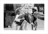 Portrait of two young Arab ...