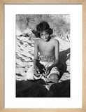 Seated portrait of Salim bin ...