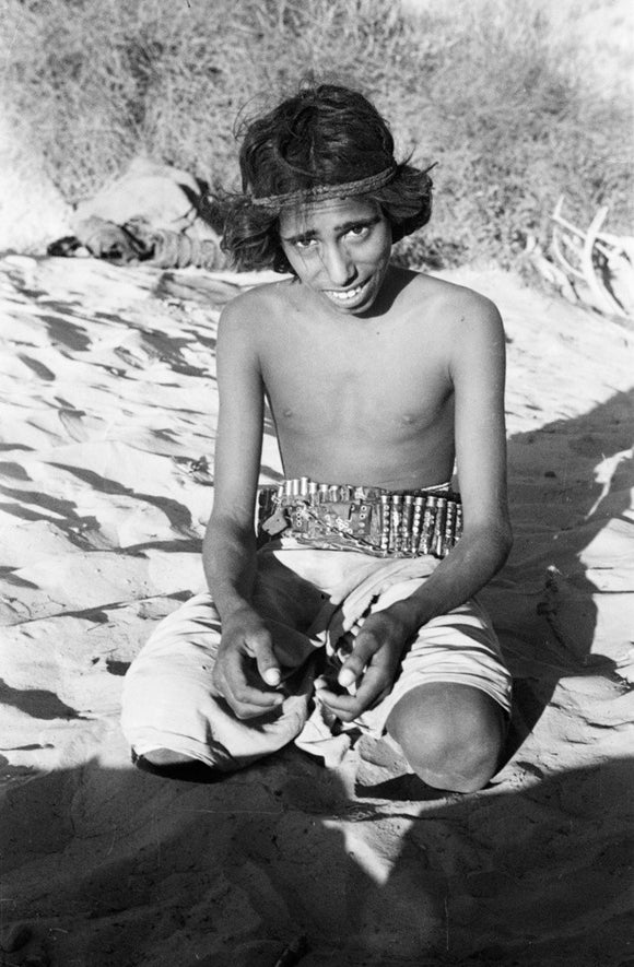 Seated portrait of Salim bin ...