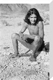 Portrait of a Qahtan prisoner ...