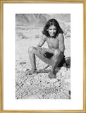Portrait of a Qahtan prisoner ...
