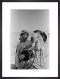 Portrait of an Arab falconer ...