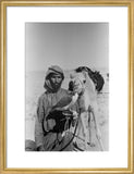 Portrait of an Arab falconer ...