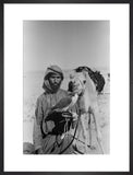 Portrait of an Arab falconer ...