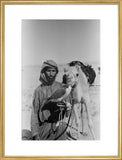 Portrait of an Arab falconer ...