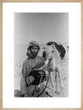 Portrait of an Arab falconer ...