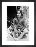Seated portrait of a boy ...