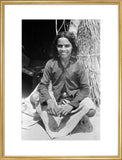 Seated portrait of a boy ...