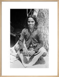 Seated portrait of a boy ...