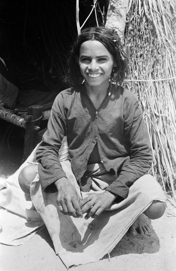Seated portrait of a boy ...