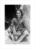 Seated portrait of a boy ...