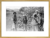 Group portrait of Arab children ...