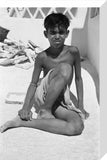 Portrait of a boy at ...
