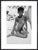 Portrait of a boy at ...