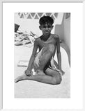 Portrait of a boy at ...