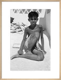 Portrait of a boy at ...