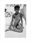 Portrait of a boy at ...