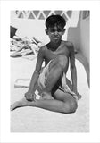 Portrait of a boy at ...