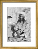 Seated portrait of a tribesman ...