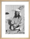 Seated portrait of a tribesman ...