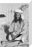 Seated portrait of a tribesman ...
