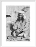 Seated portrait of a tribesman ...