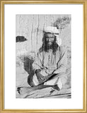 Seated portrait of a tribesman ...