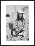 Seated portrait of a tribesman ...