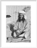 Seated portrait of a tribesman ...