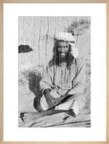 Seated portrait of a tribesman ...