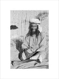 Seated portrait of a tribesman ...