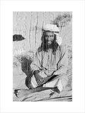 Seated portrait of a tribesman ...