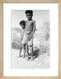 Portrait of two boys of ...