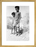 Portrait of two boys of ...